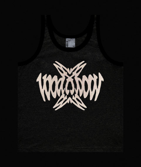Symmetry & Reflection Cropped Singlet